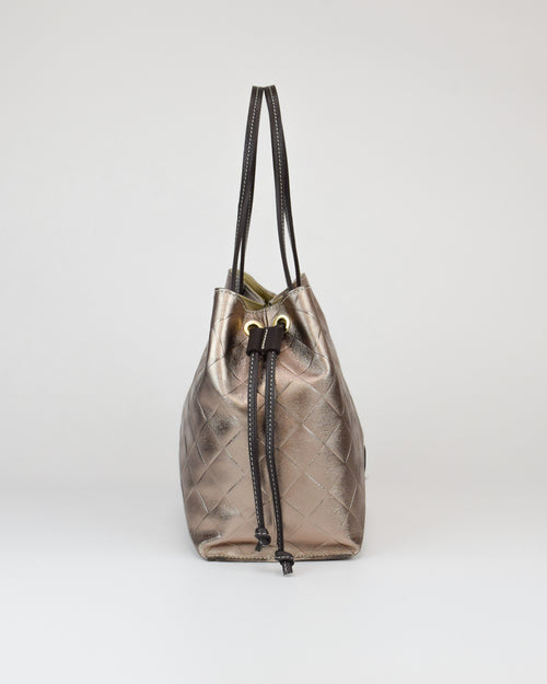 Borsa a spalla piccola Treccia