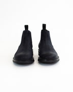 Beatles in pelle aged con elastico in tinta