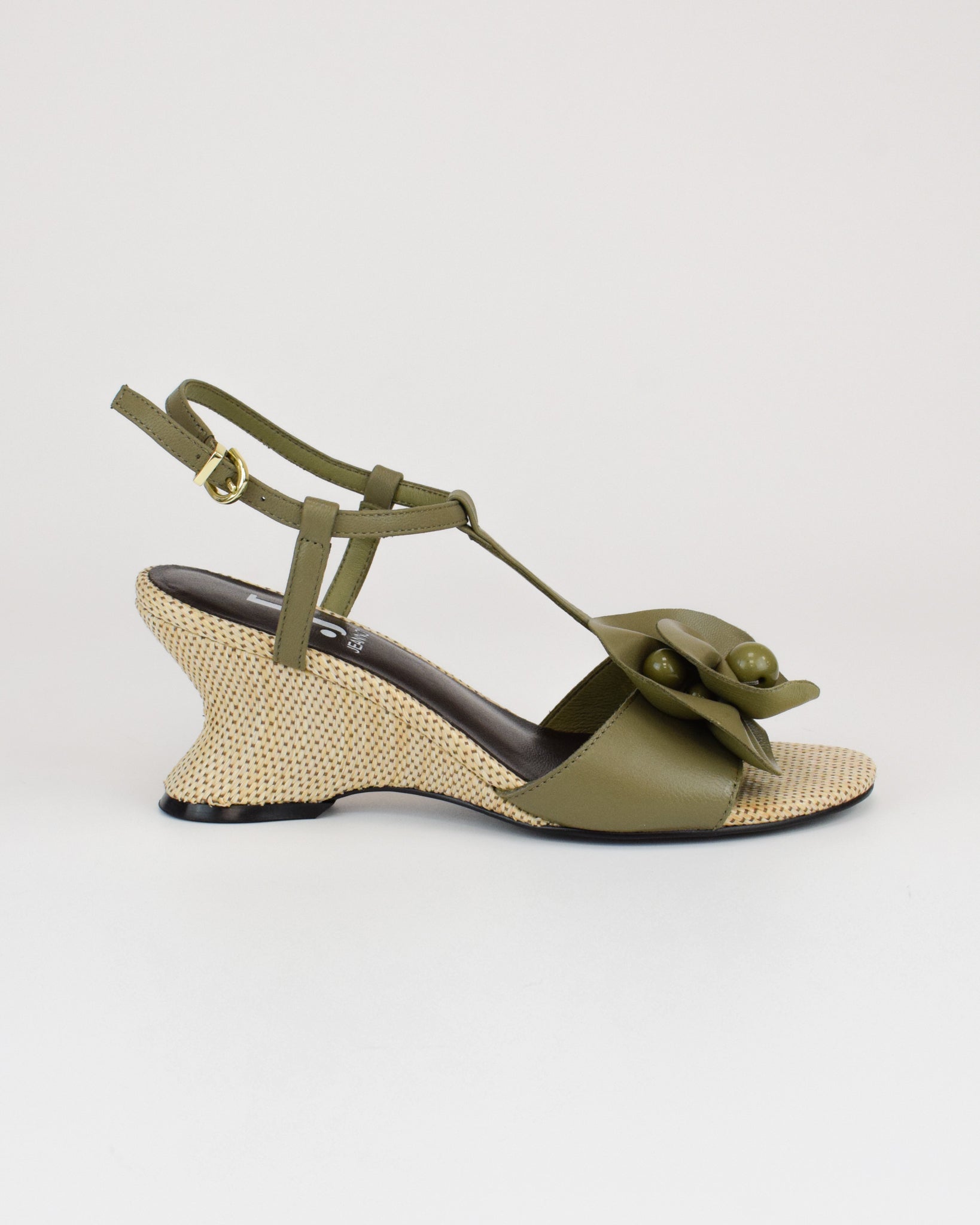 Sandalo Keil in pelle laminata