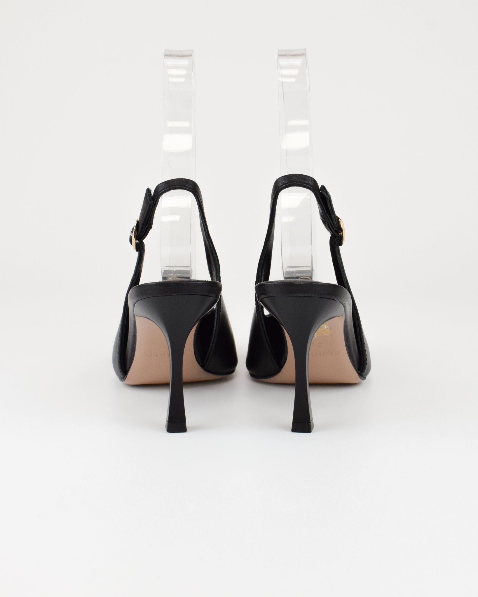 Slingback in pelle