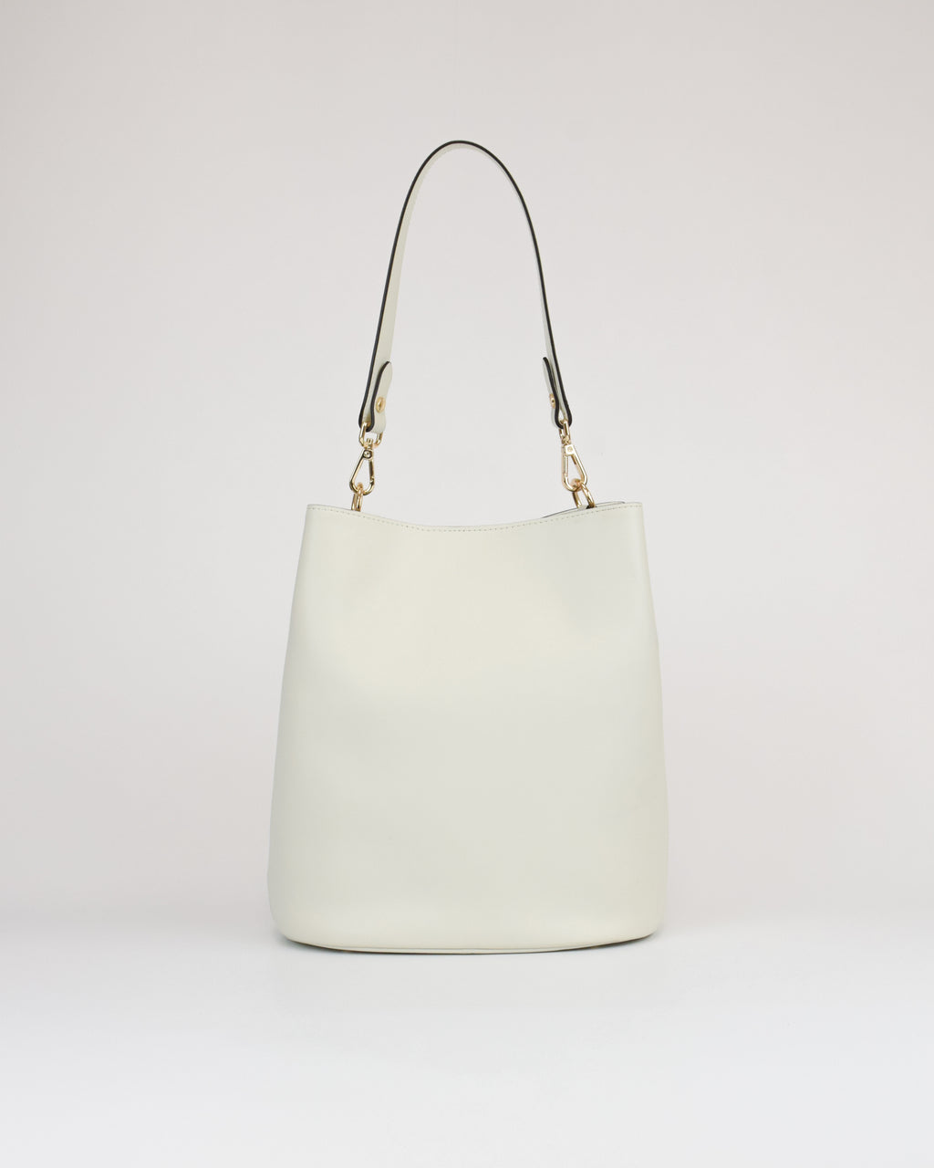 Borsa secchiello grande in pelle