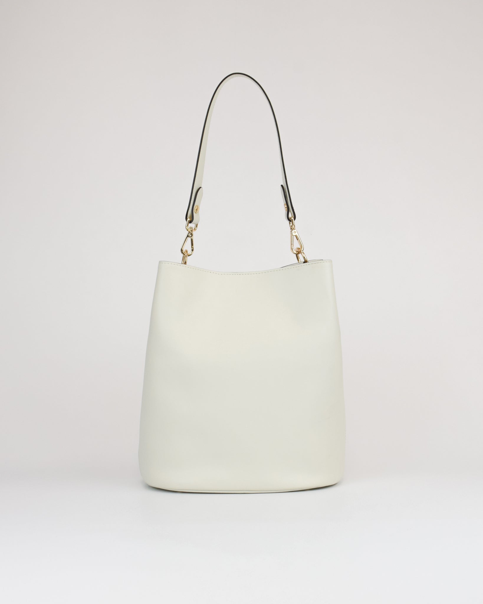 Borsa secchiello grande in pelle