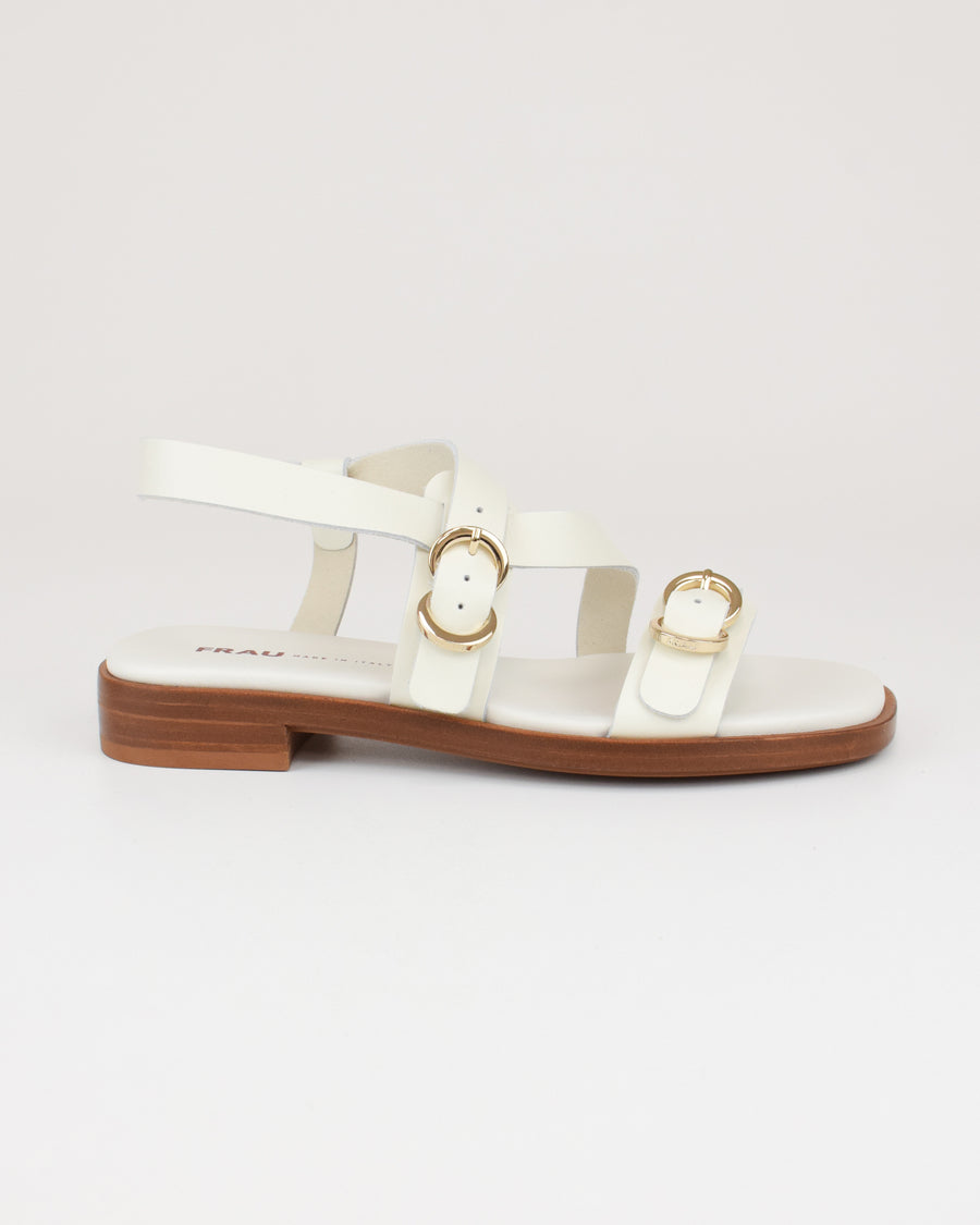 Sandalo multi-strap in pelle