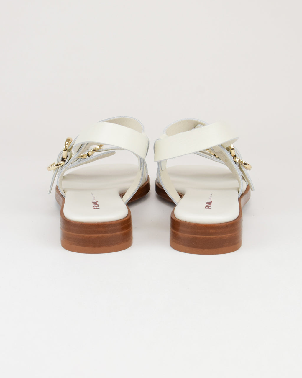 Sandalo multi-strap in pelle
