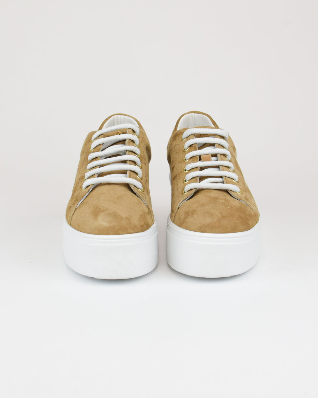 Sneaker platform in suede