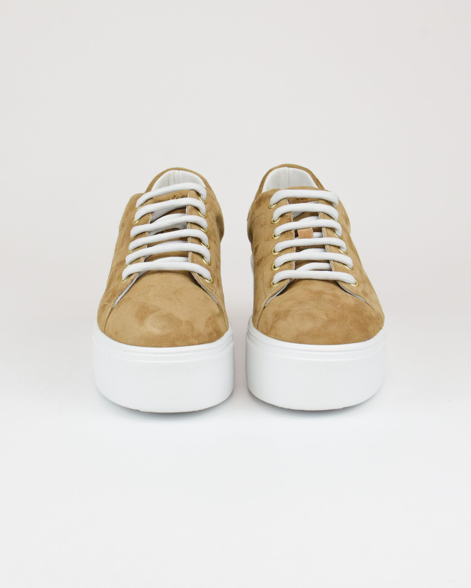 Sneaker platform in suede