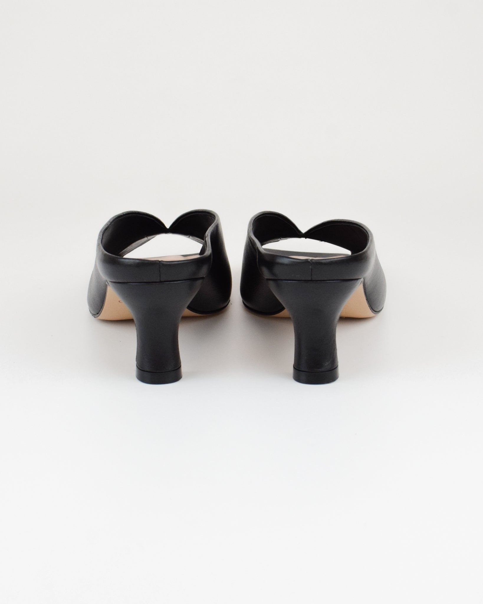 Sabot in pelle spuntato