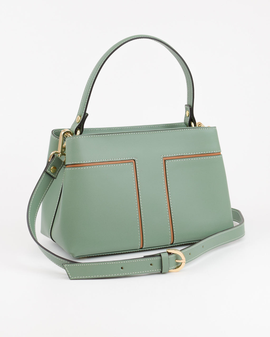 Borsa a mano in pelle