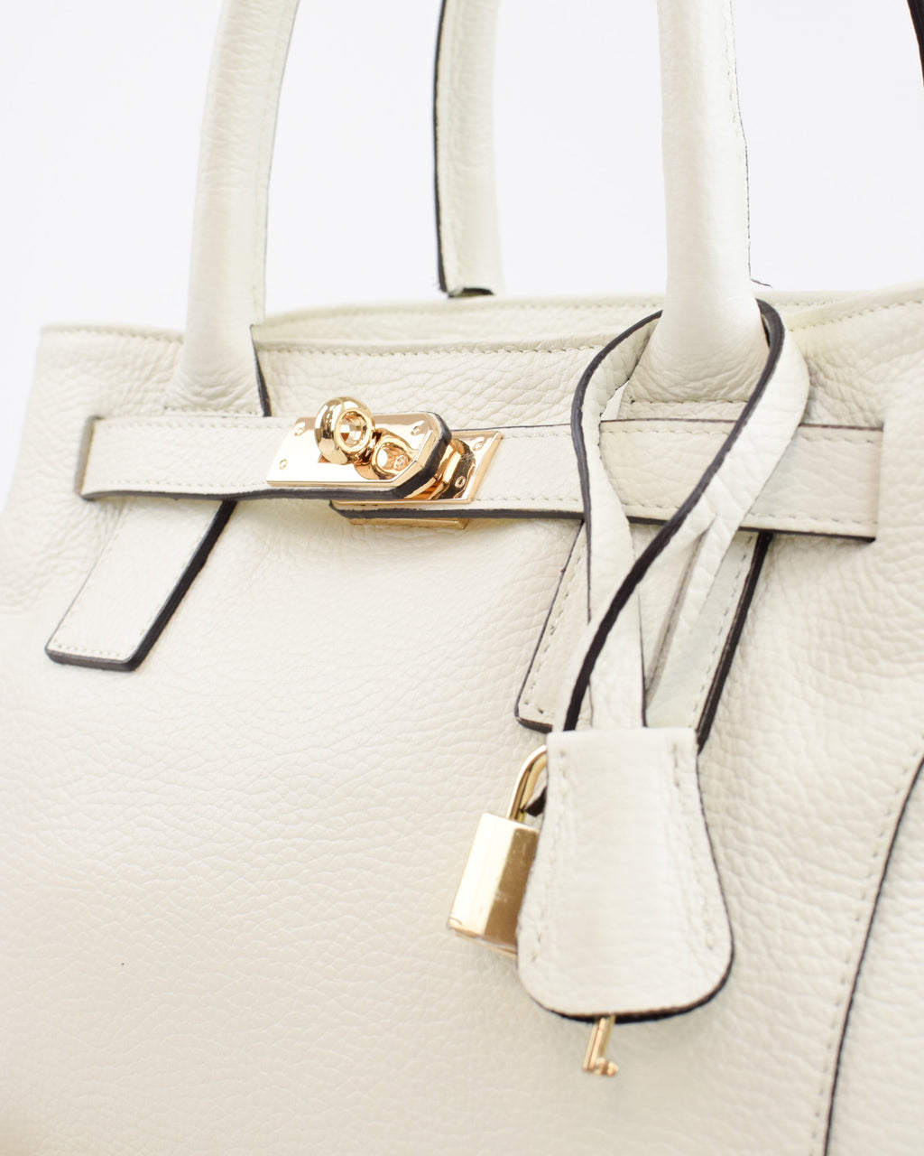 Borsa a mano in pelle