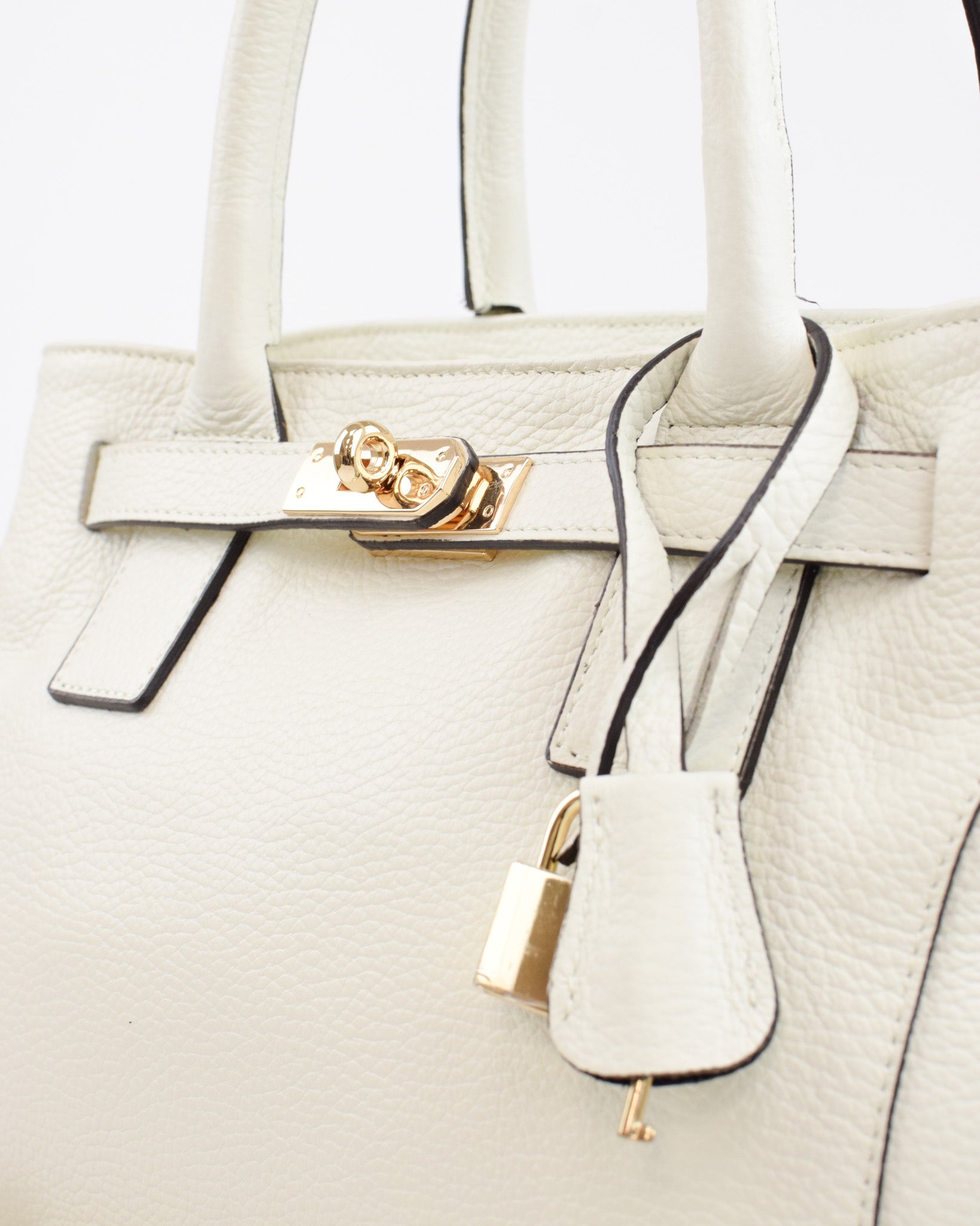 Borsa a mano in pelle