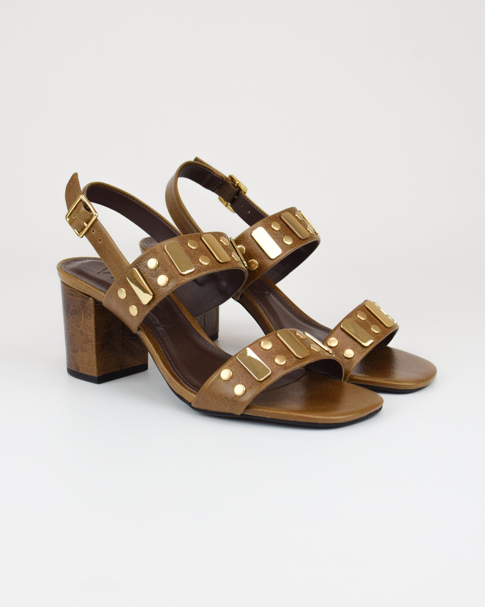 Sandalo in pelle vintage