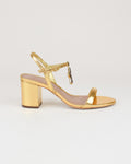 Sandalo in pelle con stella