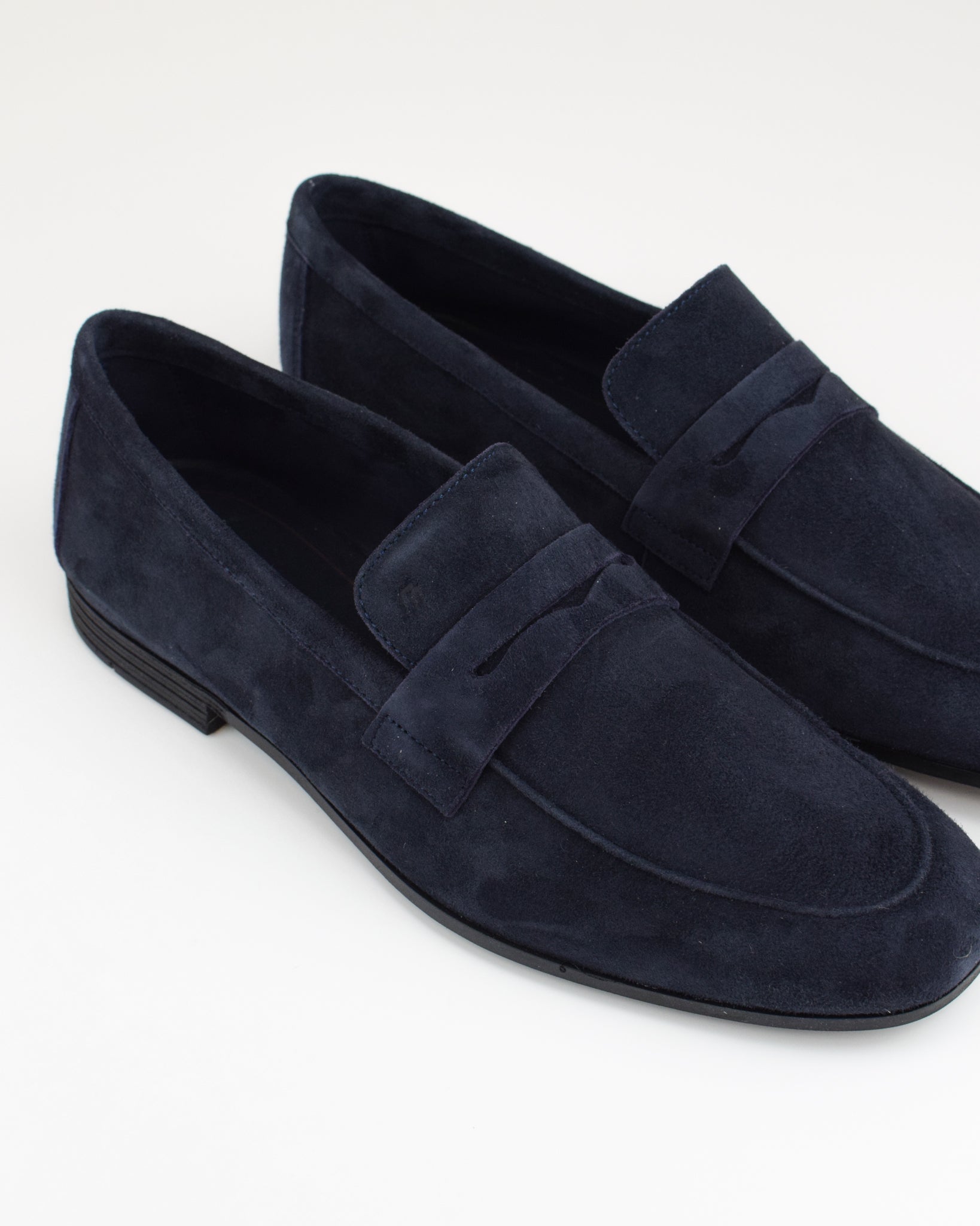 Mocassino destrutturato in suede