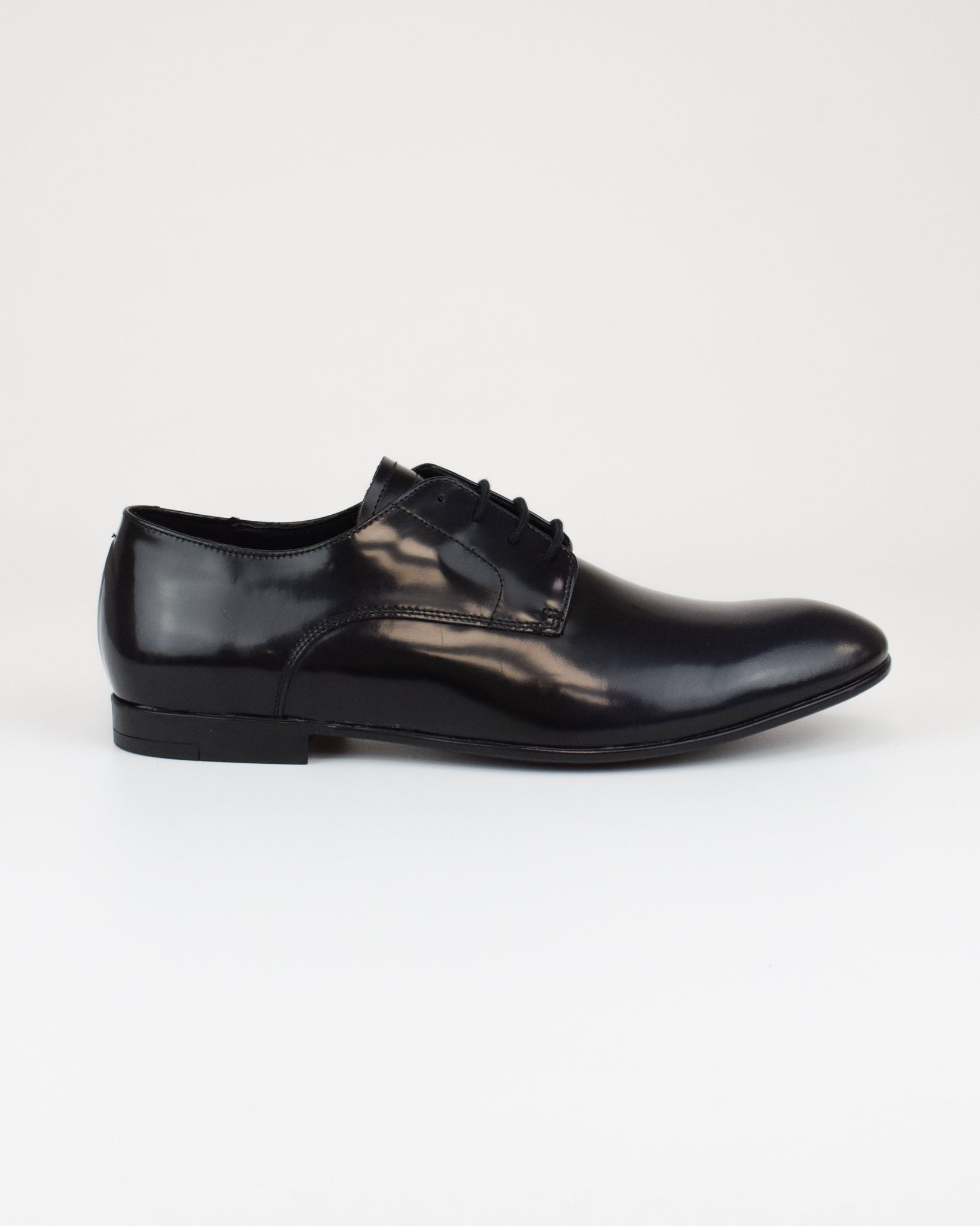Derbie eleganti in pelle lucida