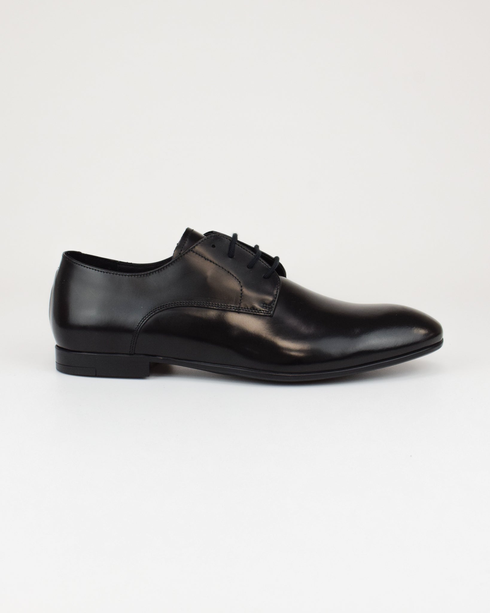 Derbie eleganti in pelle lucida