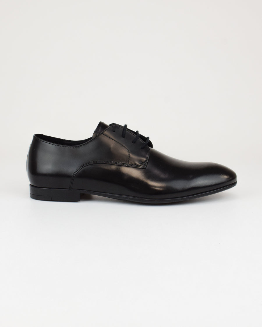 Derbie eleganti in pelle lucida