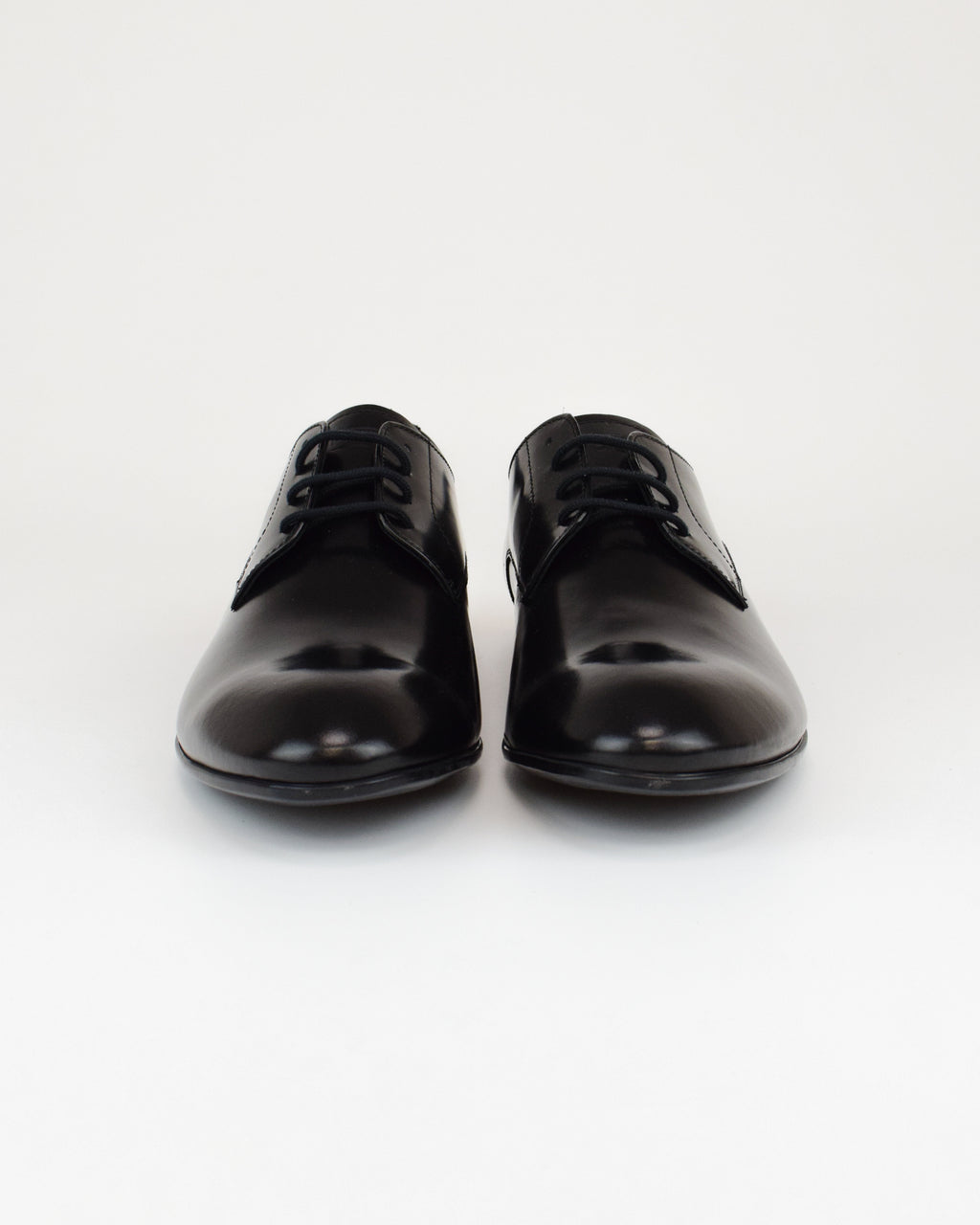 Derbie eleganti in pelle lucida