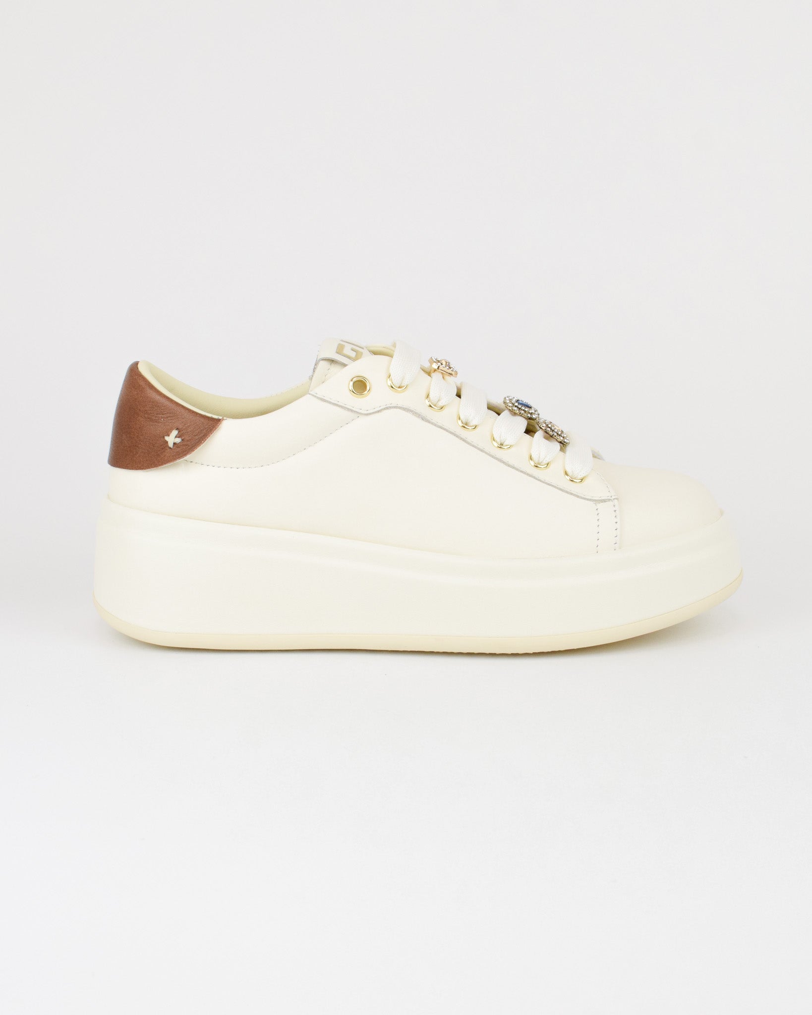 Sneaker combi pietre