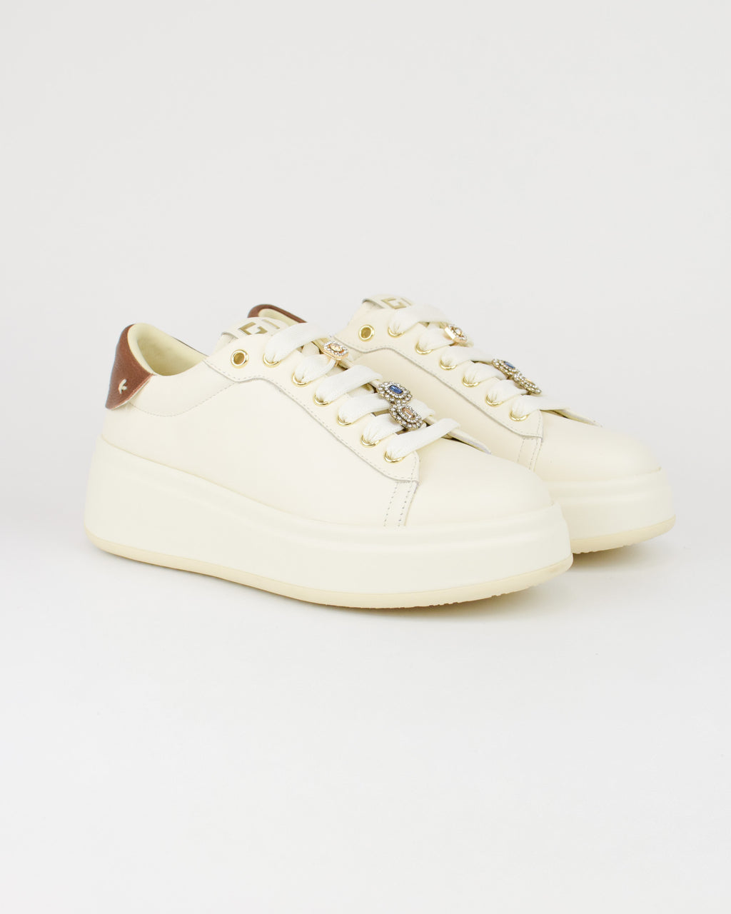 Sneaker combi pietre