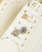 Sneaker combi pietre