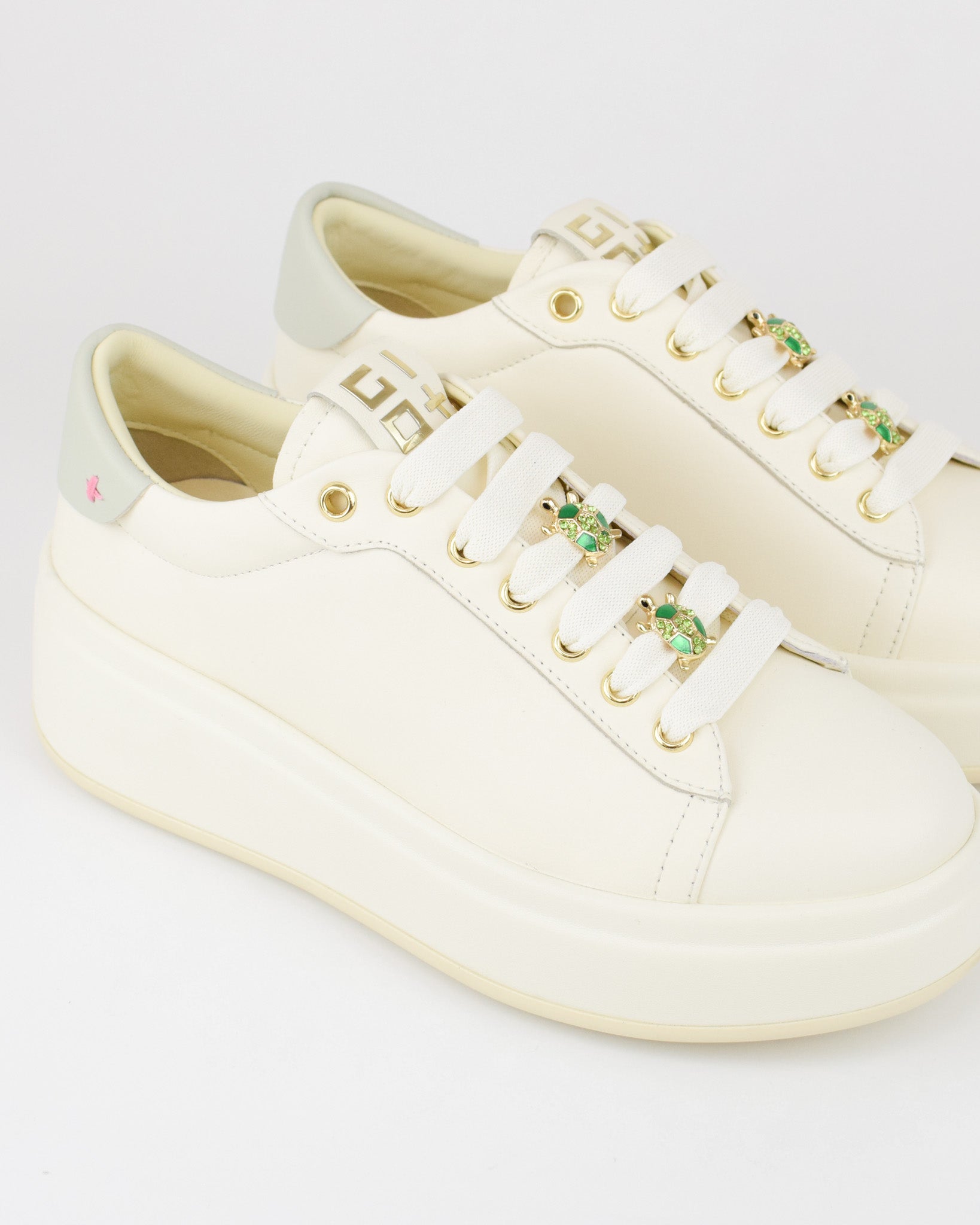 Sneaker combi tartaruga