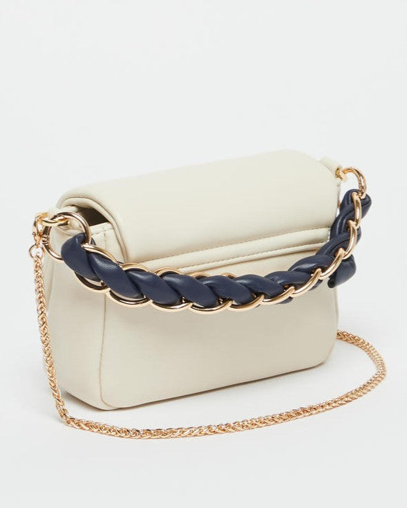 Borsa Le Muse small imbottita Lontra
