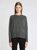 Maglia girocollo in misto cashmere Mlsoca1