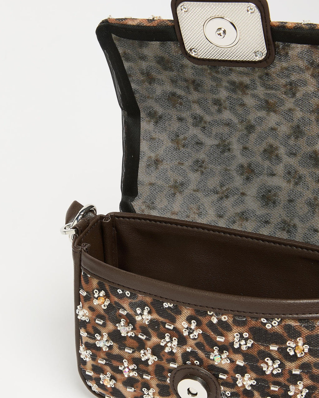 Borsa Le Muse small con ricamo di perline Mlalontra1