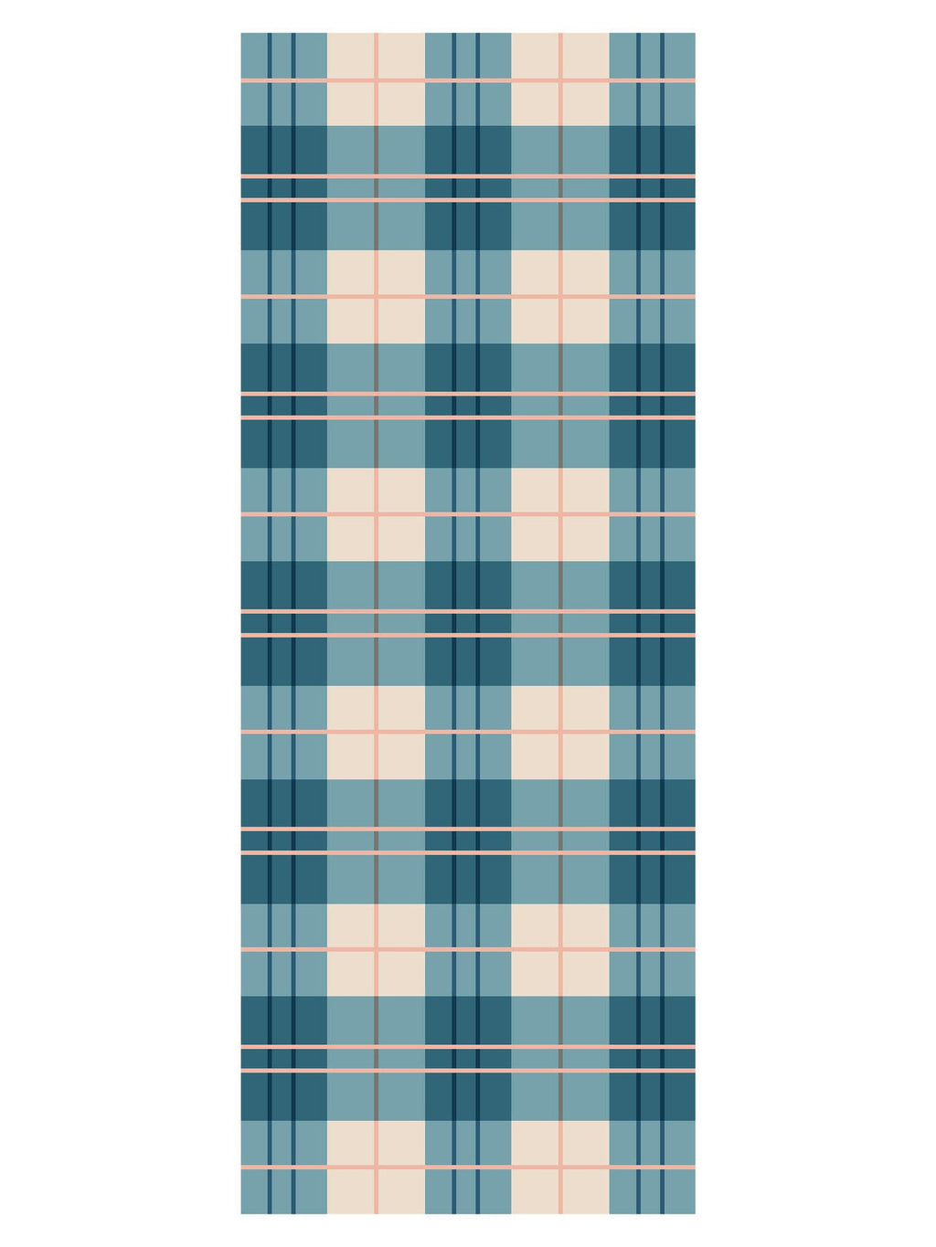 Stola tartan con lurex Mlaalca