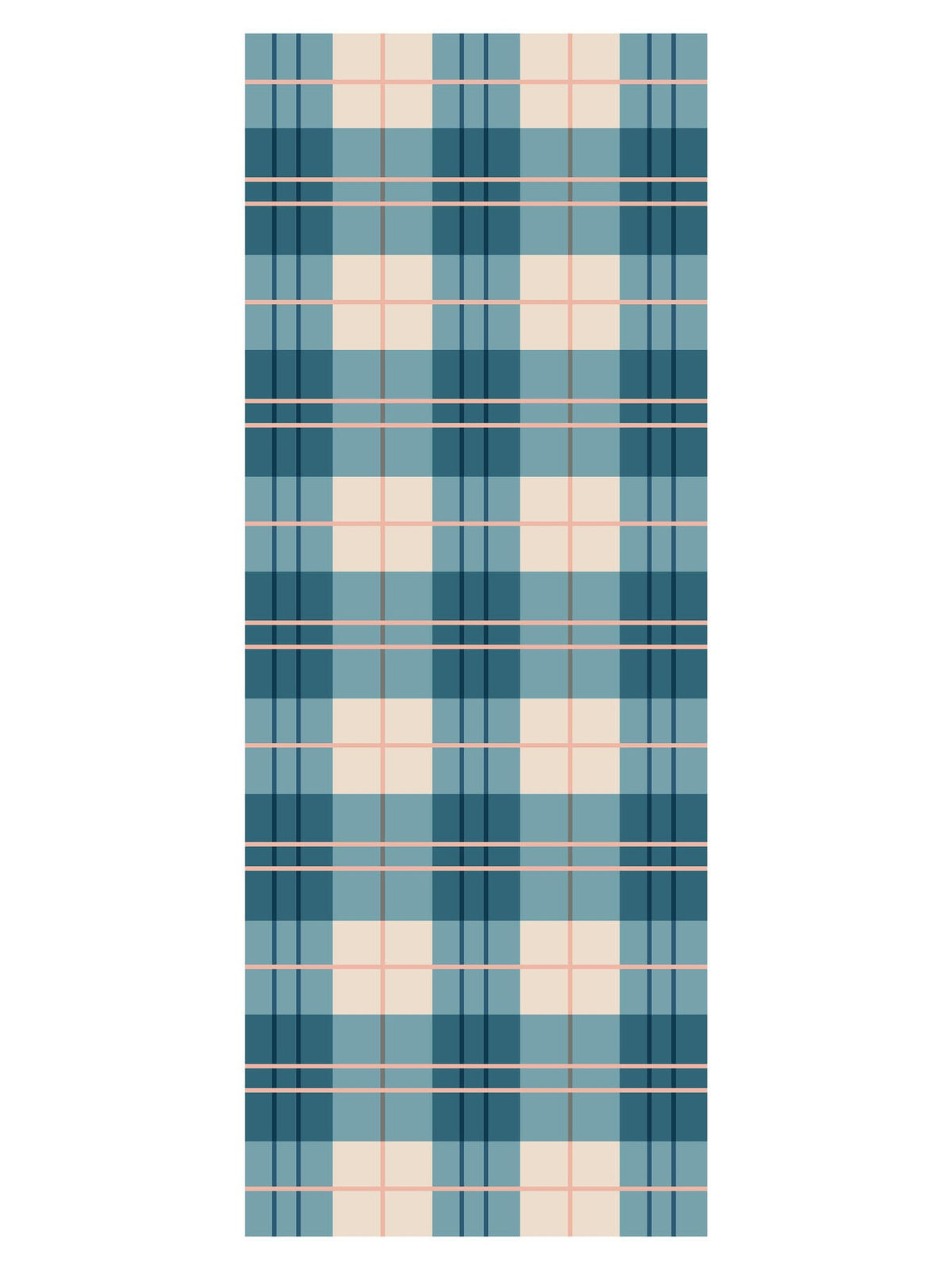 Stola tartan con lurex Mlaalca