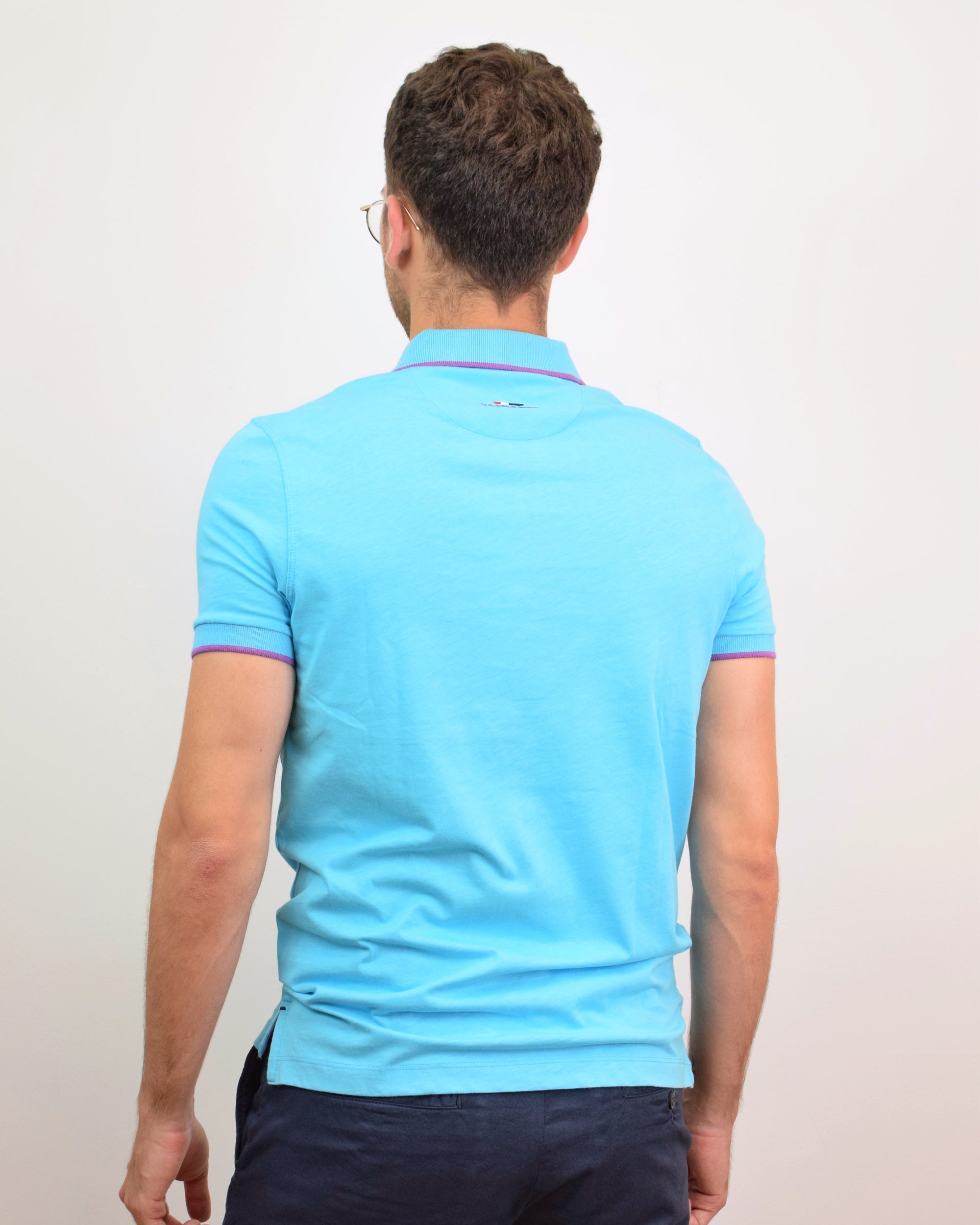 Polo in jersey