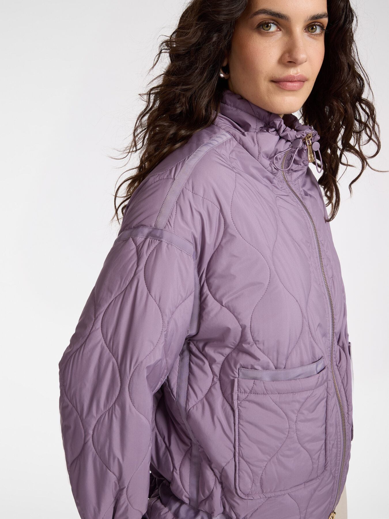 Piumino lightweight in nylon trapuntato