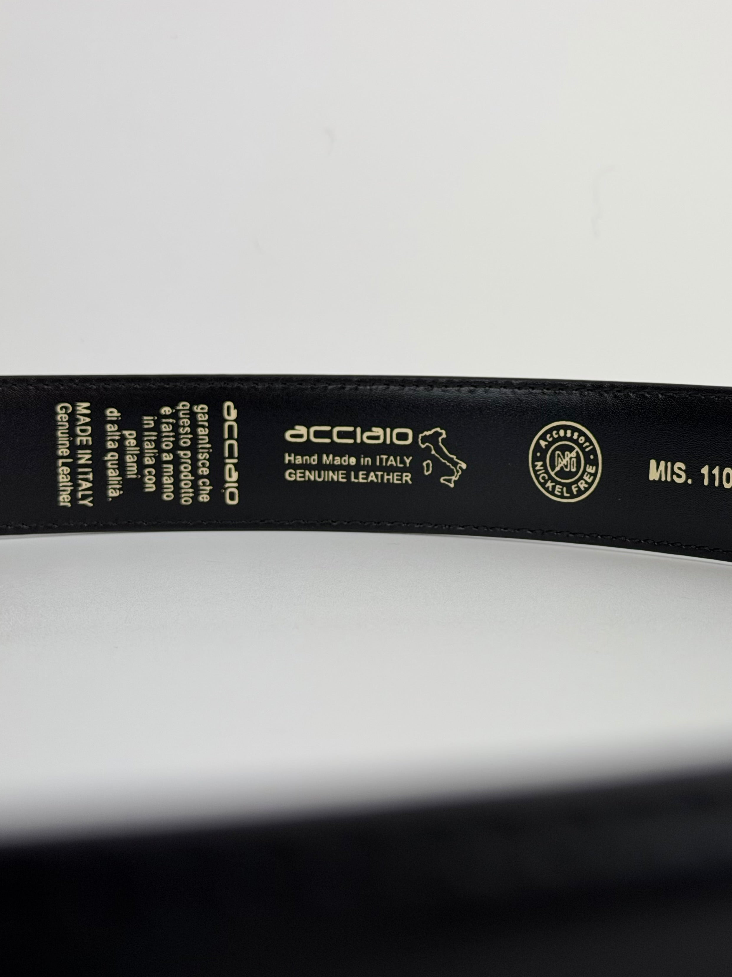 Cintura in pelle regolazione automatica