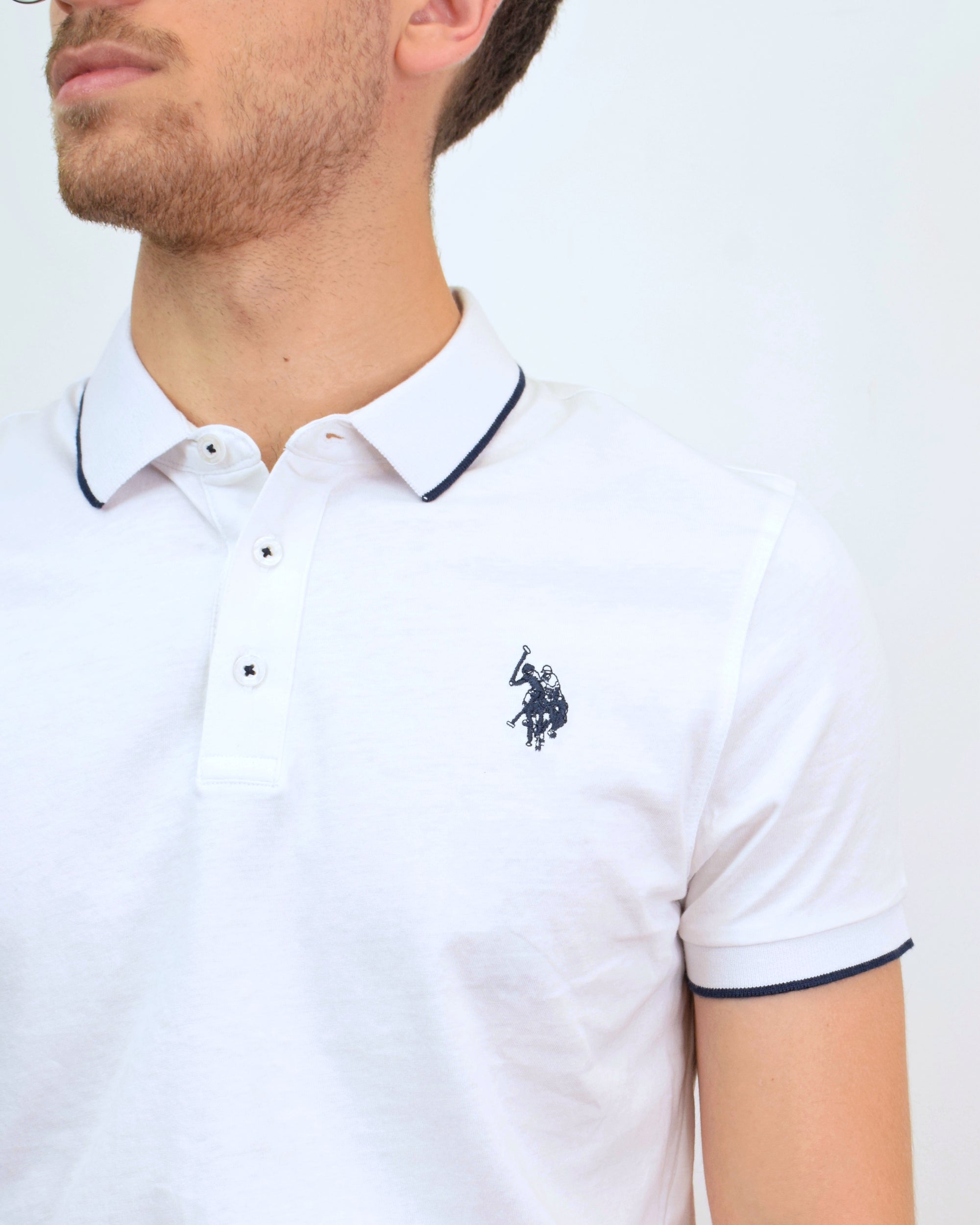 Polo in jersey