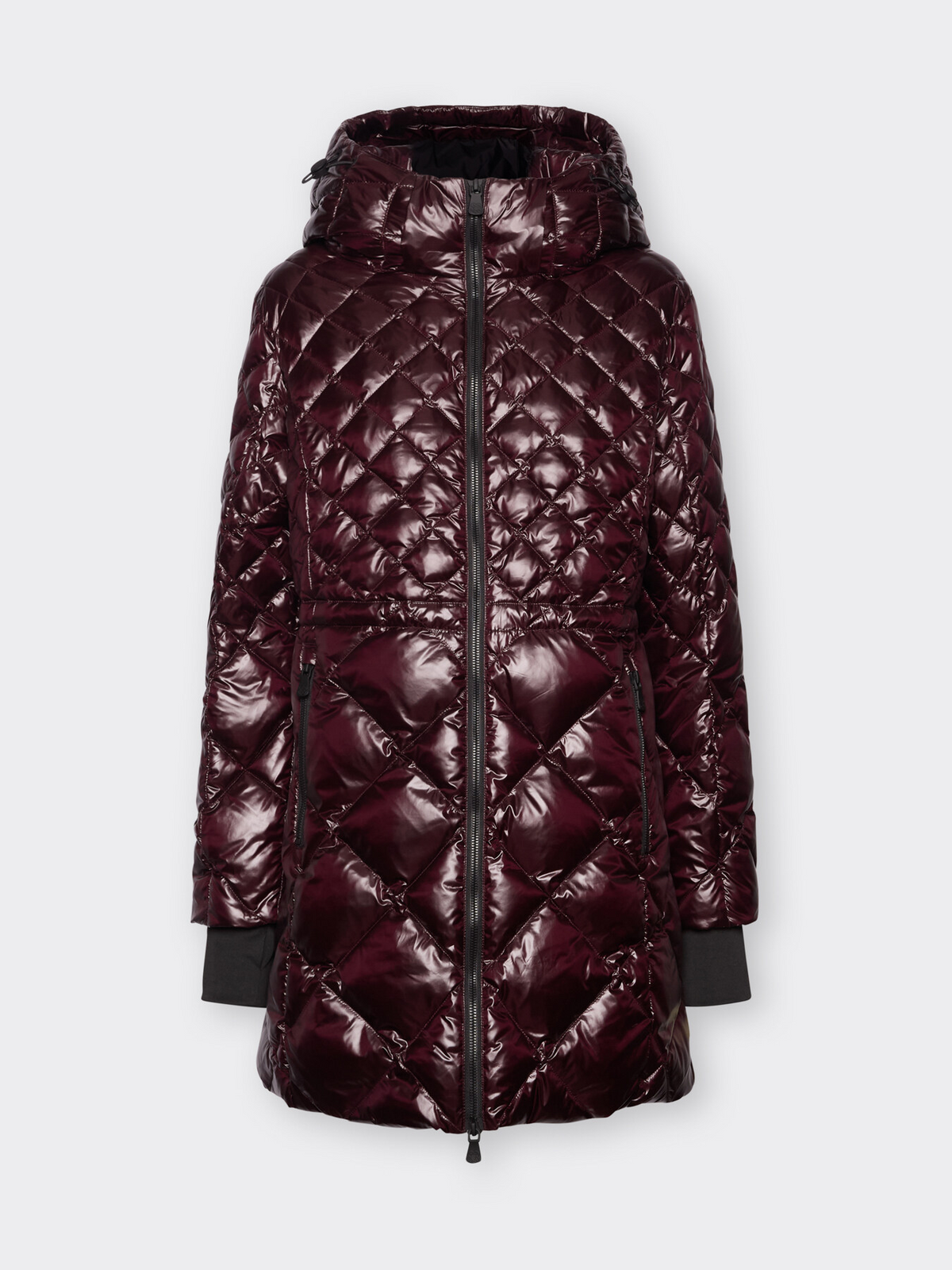 Parka in piuma trapuntato