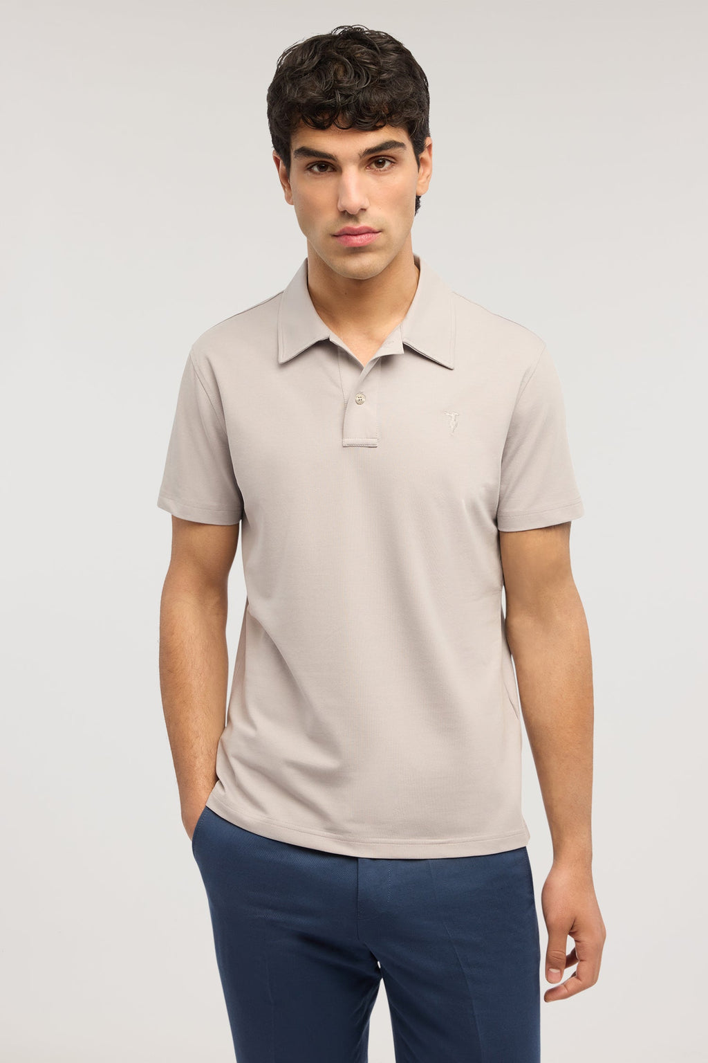 Polo regular fit technical piquet
