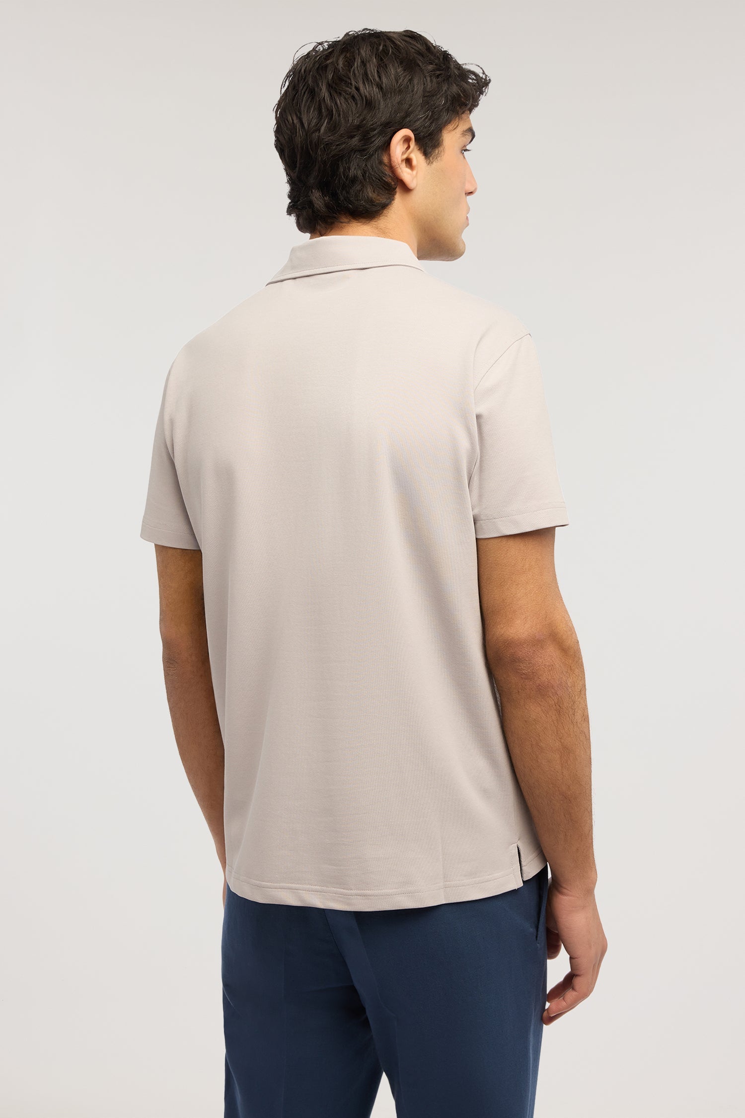 Polo regular fit technical piquet