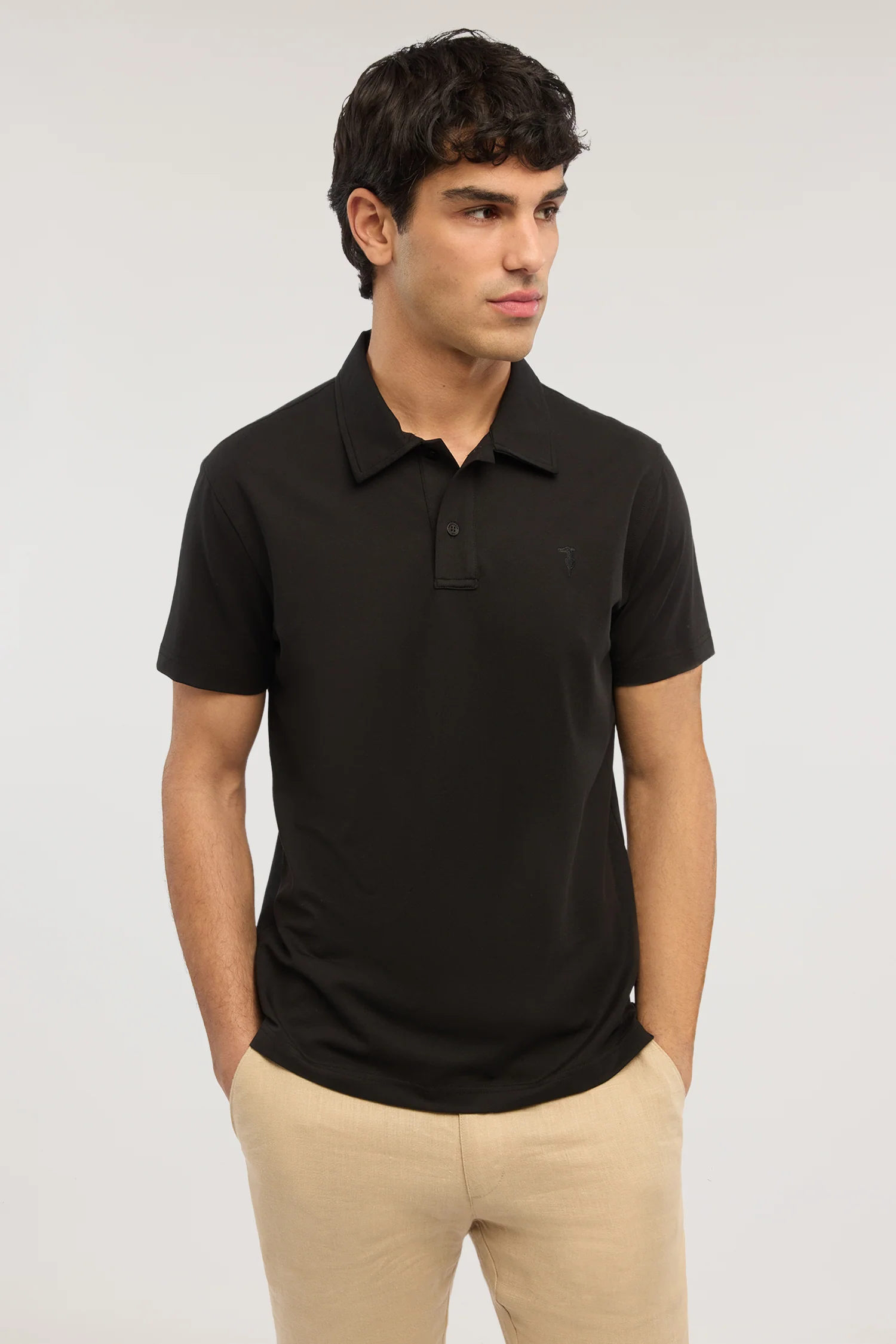 Polo regular fit technical piquet