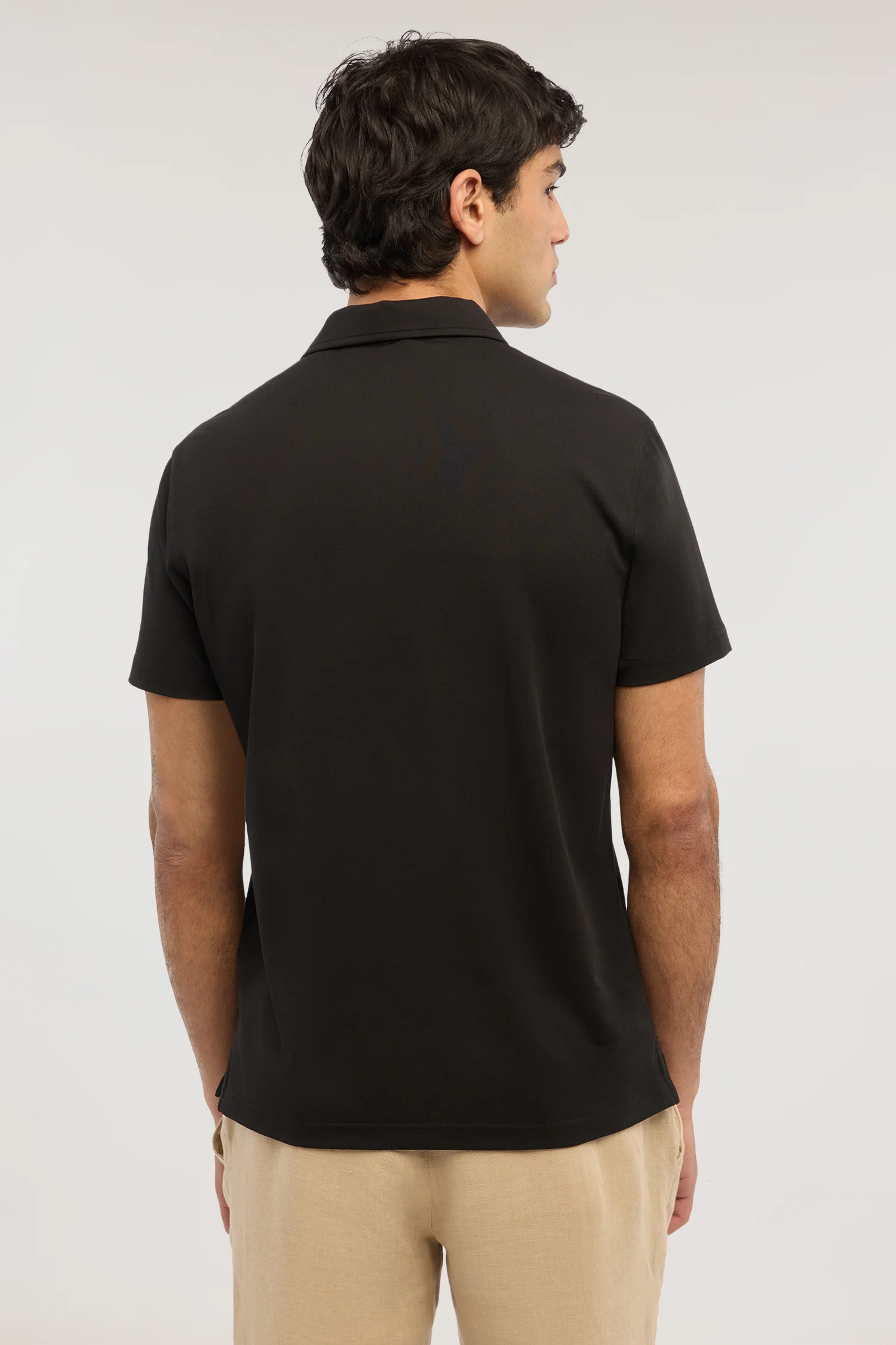Polo regular fit technical piquet