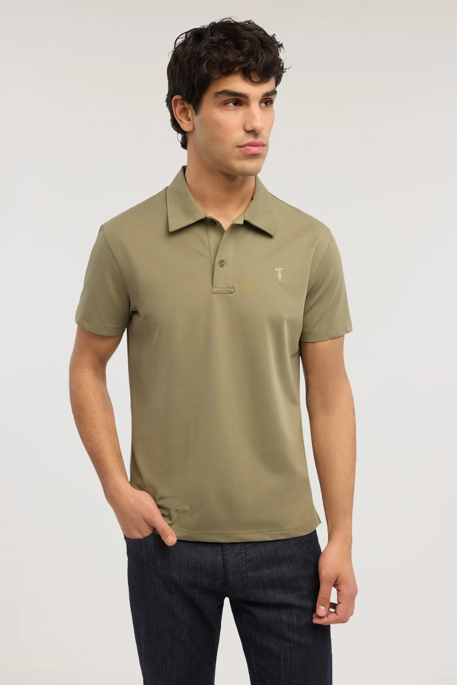 Polo regular fit technical piquet