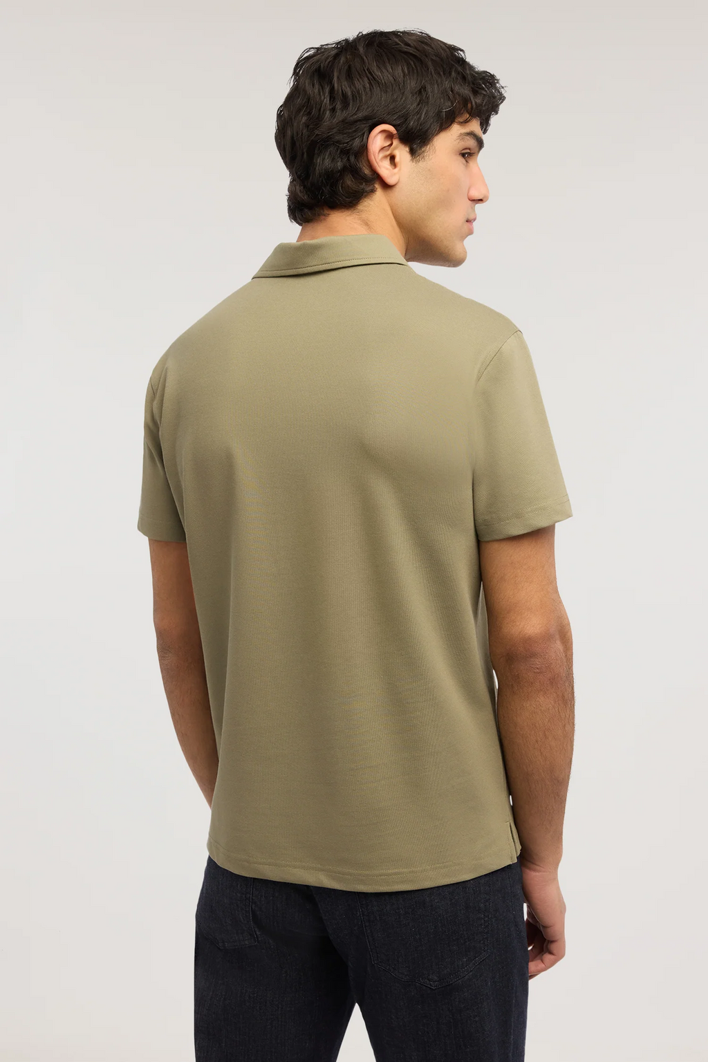 Polo regular fit technical piquet