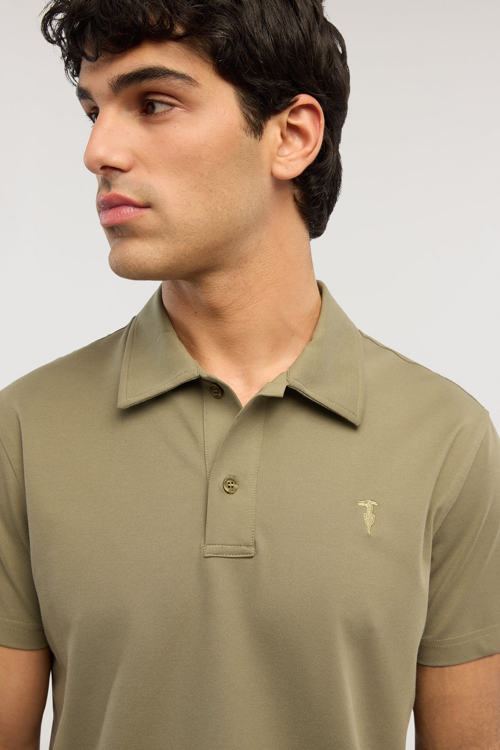 Polo regular fit technical piquet