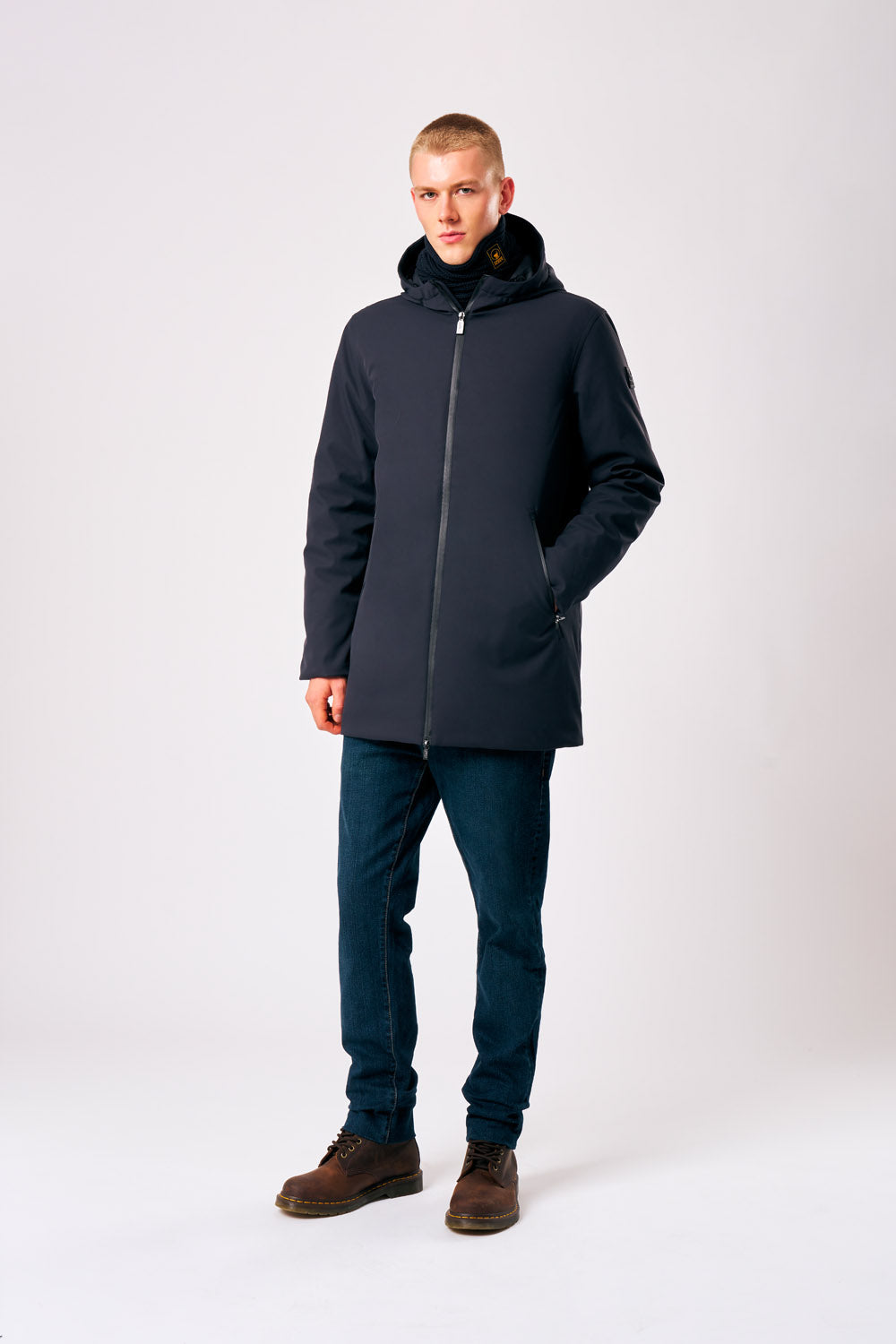 Giacca lunga con cappuccio Herdo 3.0