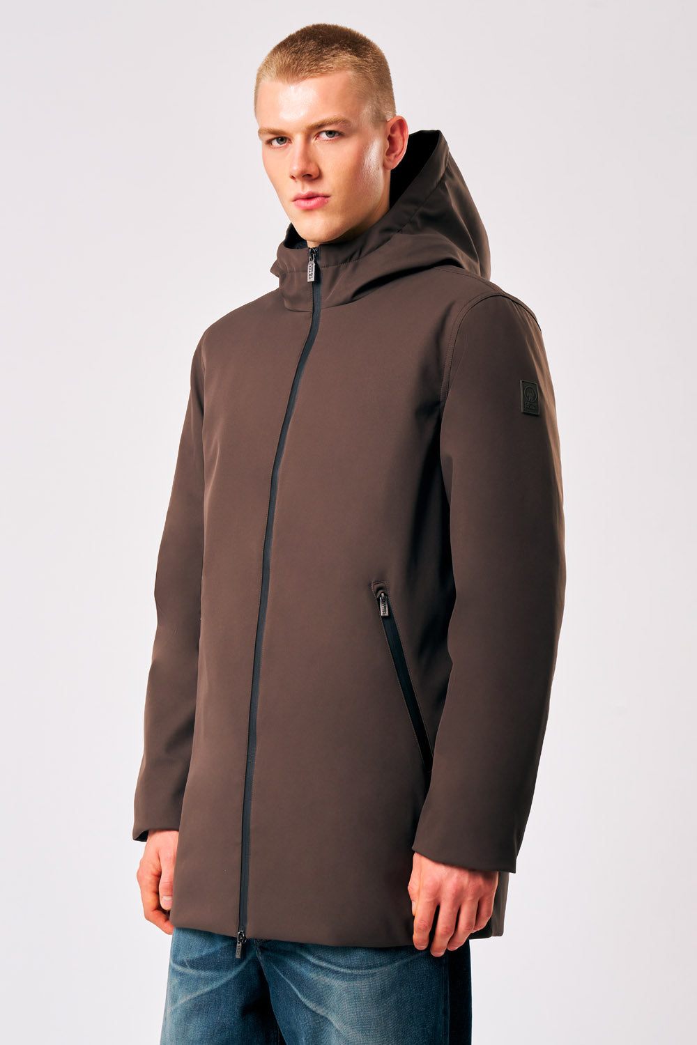 Giacca lunga con cappuccio Herdo 3.0