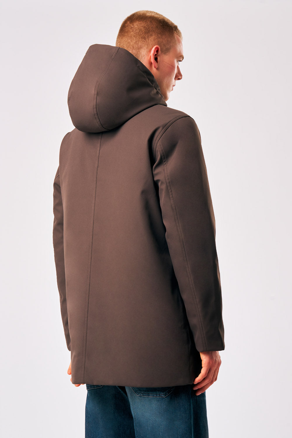 Giacca lunga con cappuccio Herdo 3.0