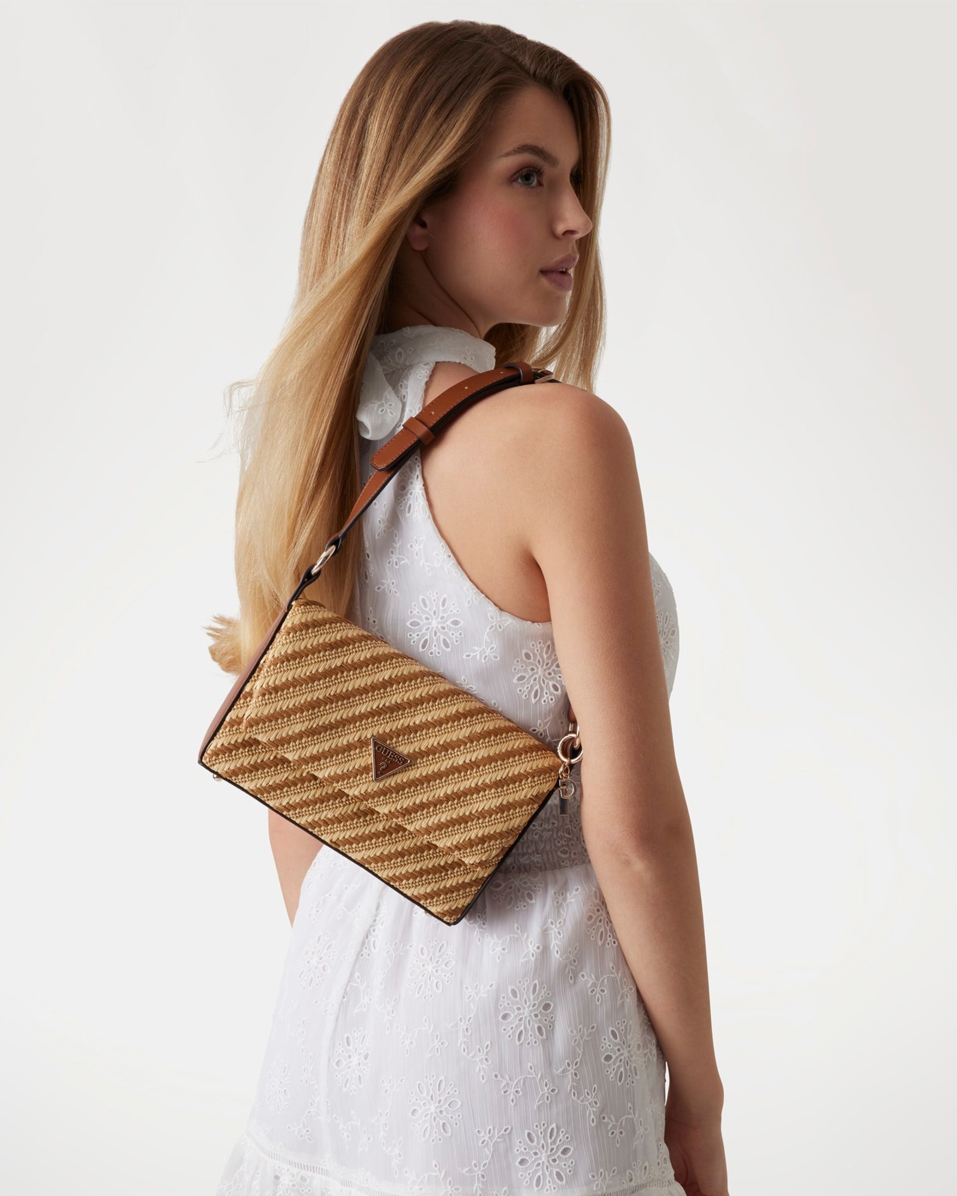 Borsa a Spalla Simona Rafia