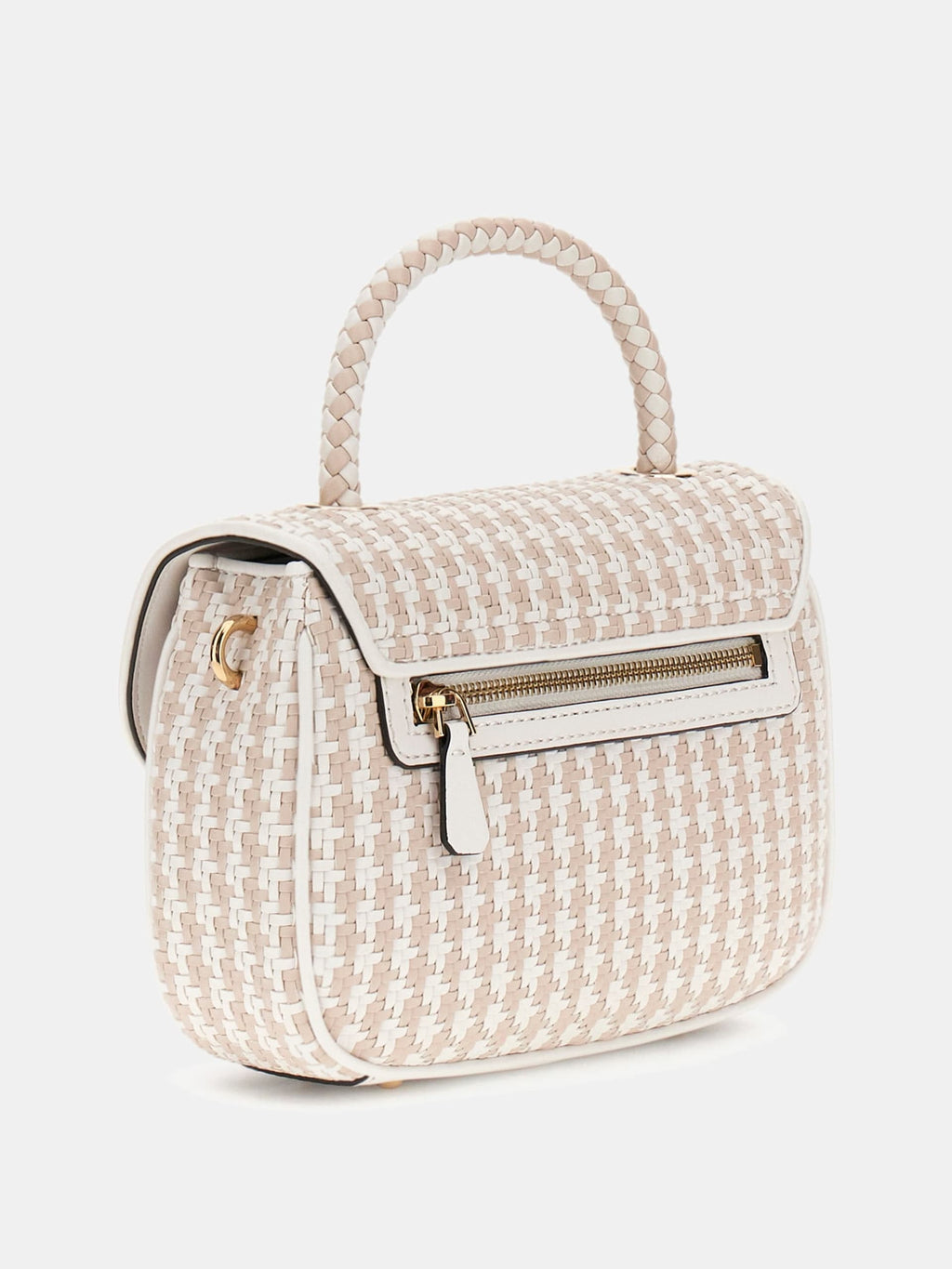 Mini borsa a mano Mirema intrecciata