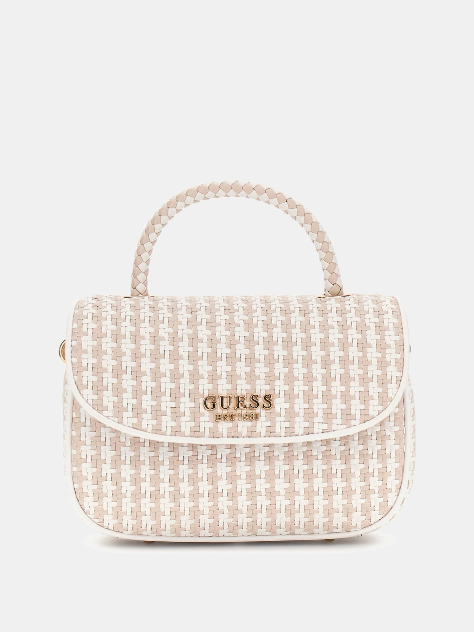 Mini borsa a mano Mirema intrecciata
