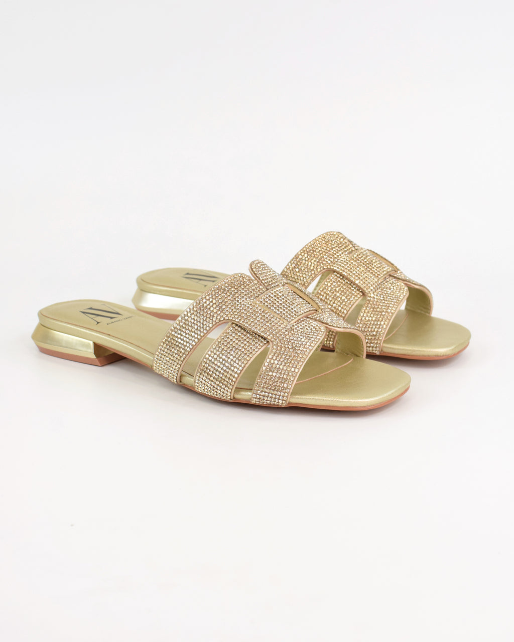 Ciabattina gioiello con strass