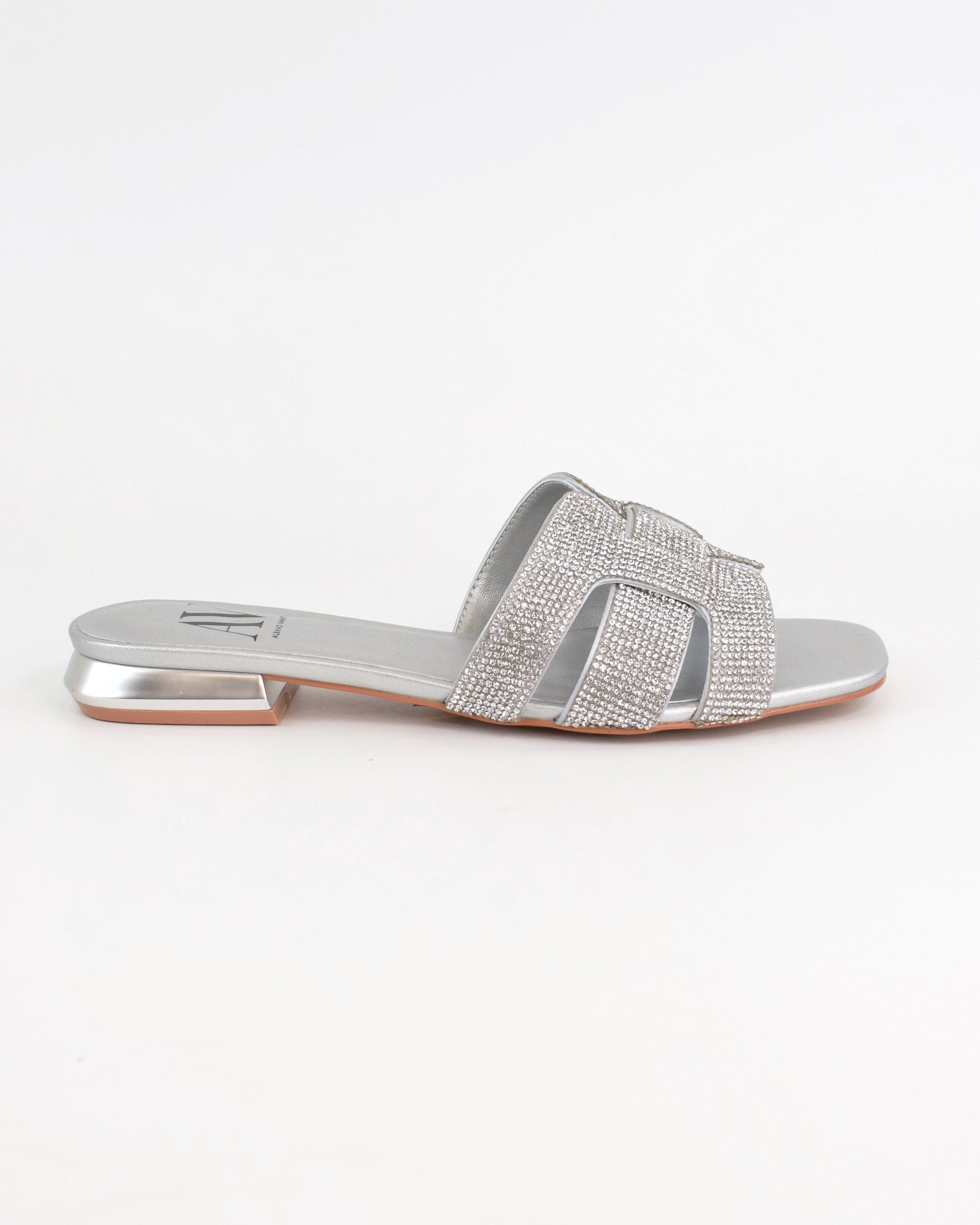 Ciabattina gioiello con strass